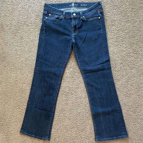 7 For All Mankind Denim - 7 For All Mankind low-rise, bootcut, size 29 jeans